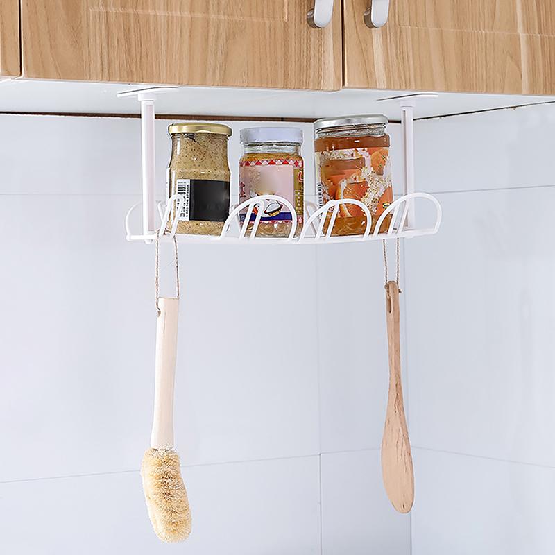 Tavă de gestionare a cablurilor de birou, sub priză de masă Suport pentru agățat, Suport de depozitare pentru benzi de alimentare, pentru birouri, sufragerie, organizator de cabluri de sârmă