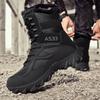 MX08 Men's Shoes Cotton Boots Outdoor Workwear Battlefield Training High Top Plus Plush Warm Desert