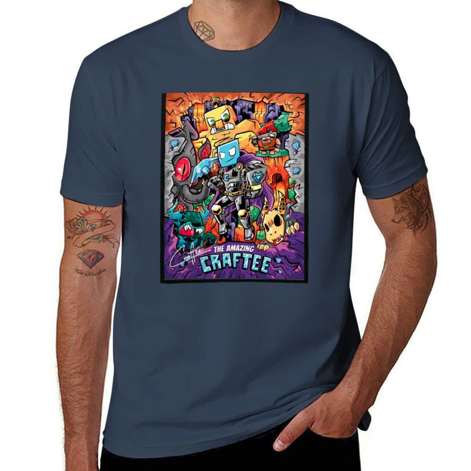craftee gaming miner 4 139 TShirt Basic Comfort Fit TShirt for Unisex S