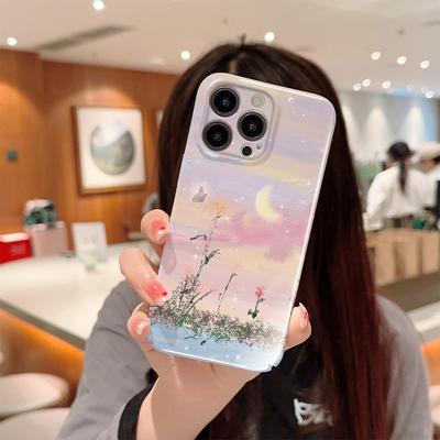 Beauty Scenery Handyhülle für Samsung Galaxy S20 FE 5G A52 iPhone 11 Xiaomi Redmi VIVO OPPO Realme Huawei Infinix stoßfeste Ultra Slim Hard Cover