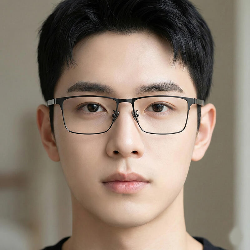 LUXEYE Luxury Glasses Geek Chic Rimless Horn-Rimmed Glasses Frame 2802 Single product