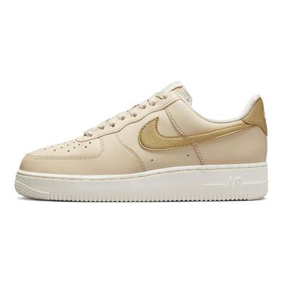 Air Force 1 07 Essential Sanddrift Gold Women Sneakers Brown Phantom Metallic-Gold DQ7569-102