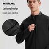 NOUSLAND Men's 3-Proof Fleece Softshell Stand-Collar Jacket NXJFH5475E