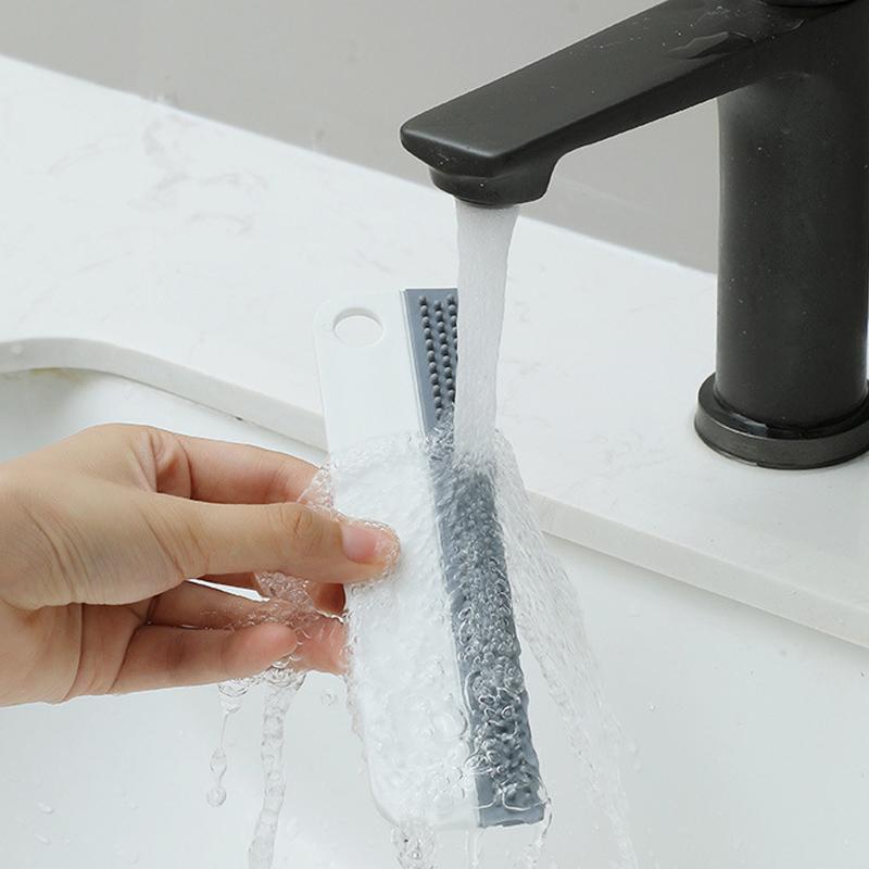 Přenosná stěrka na sklo Kuchyňka Koupelna Nástroje na čištění skla Měkký silikon na čištění zrcátek v autě Čistič zrcátek Stěrka Čištění oken