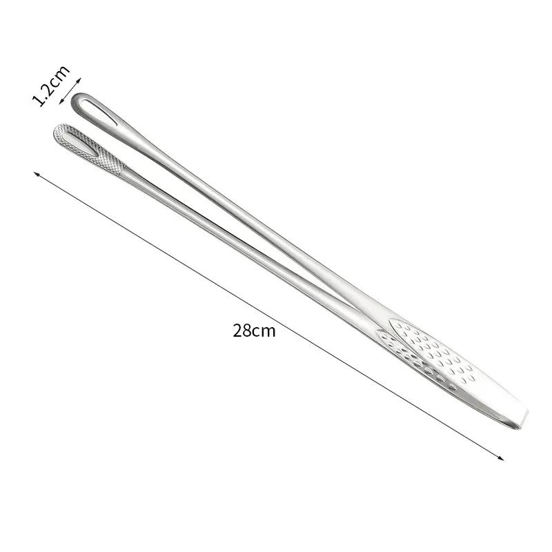 Economic Kitchen Tongs Stainless Steel Barbecue Tongs Clip BBQ Grill Meat Tongs Cooking Tweezers for Food Utensils Kitchen Tools