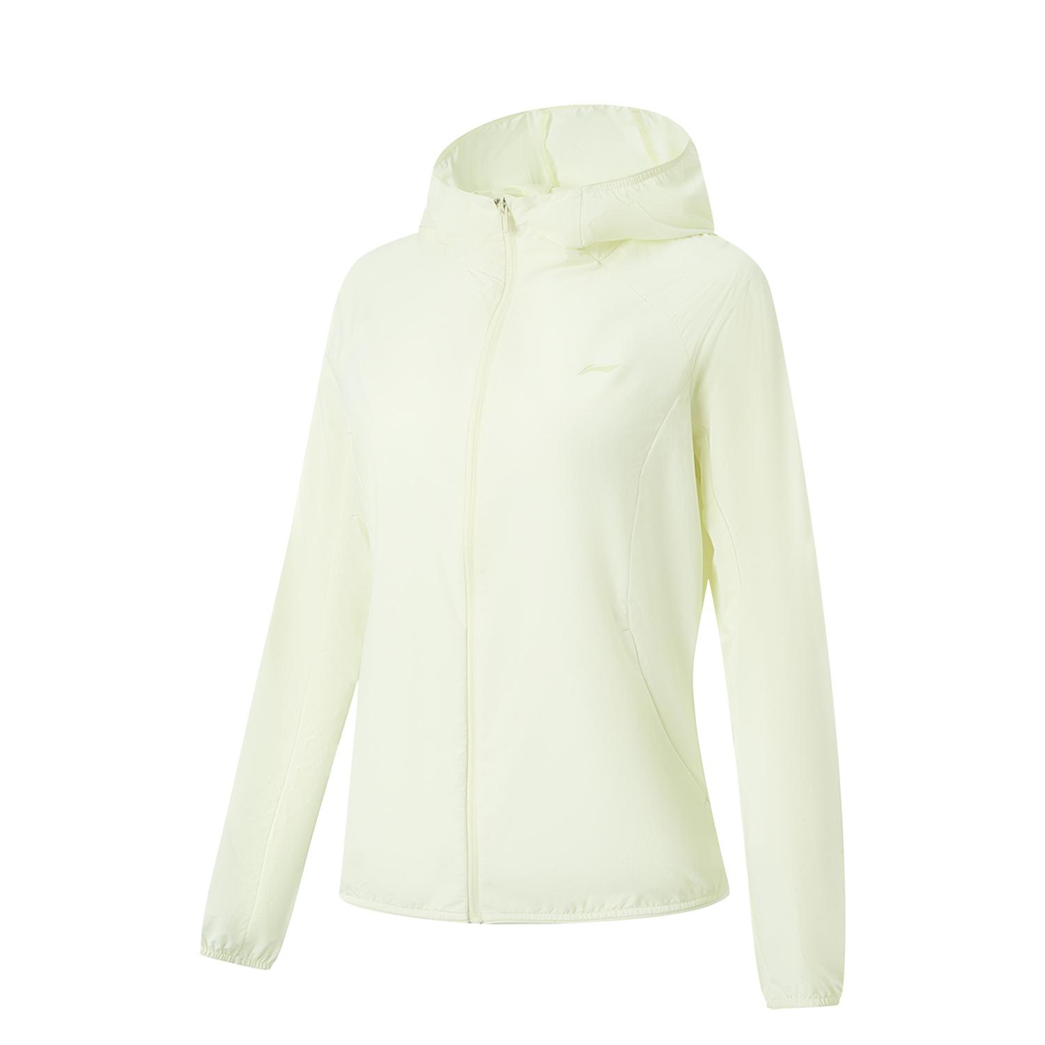 Li-Ning Minimalist Casual Versatile Hooded Solid Color Sports Jacket Women Jacket AFDW464-4 S