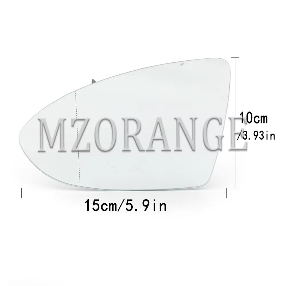 Heated Side Mirror Glass Lens For VW Golf7 Mk7 2012 2013 2014 2015 2016 2017 Car Replace Rearview Mirror Glass Car Accessories