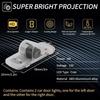 2Pcs Car LED logo Door Ghost Shadow Projector Welcome Light 3D Laser Lamp for Honda  Accord 10th 7th 8th 9th 2003-2020 2021 2022 ajc256