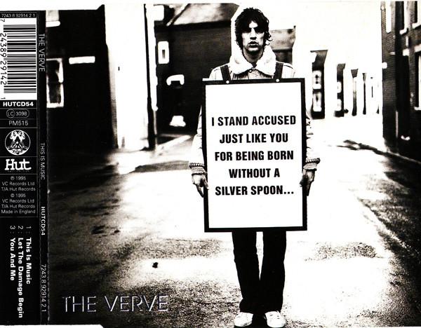 

CD VERVE - This Is Music HUTCD54 Hut Recordings 1995 UK Rock Used