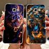 Clear For Samsung A5 2017 Case A520F Cute Cat Fashion Flower Funny Cool Painted Back Cover For Samsung Galaxy A5 2017 Phone Case