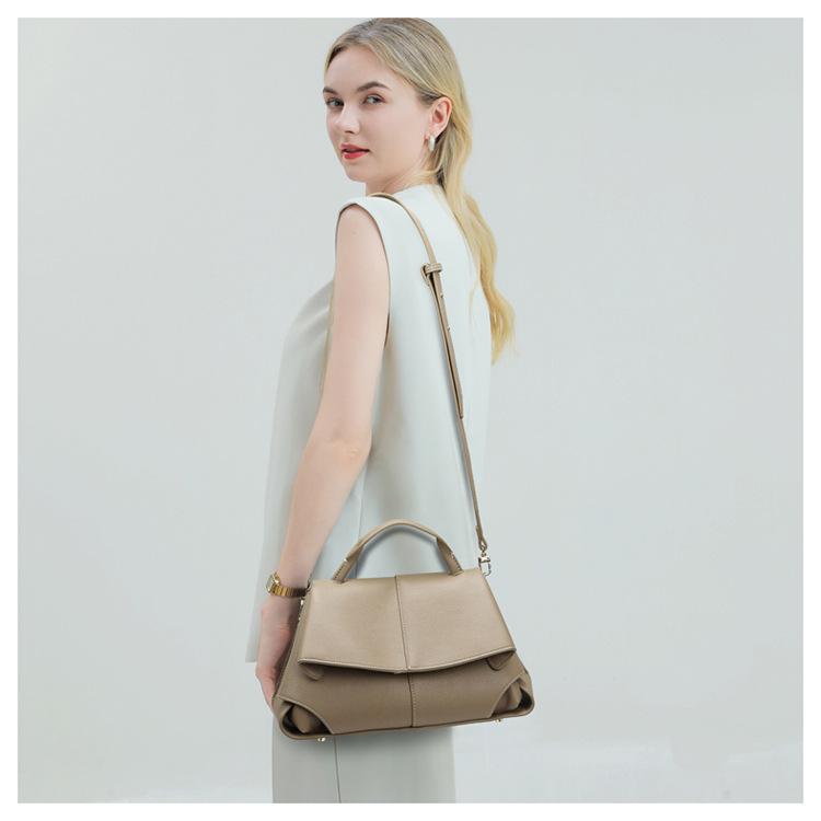 Modische geraffte Damen Handtaschen Designer Klappen Schultertaschen Luxuriöse PU-Leder Umhängetasche Hohe Qualität Pendler Tasche 2025