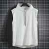 Men's Hong Kong Style Trendy Hooded Sleeveless Summer Vest