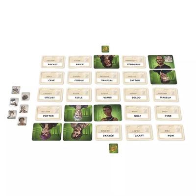 Codenames Strategie Brettspiel Kartenspiel 2-8 Spieler Spymaster Partyspiel Familienspielabend Ideal für Teamwork & Strategisches Denken