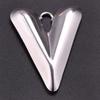 6pcs Breloque Acier Inoxydable Stainless Steel Music Note Flower Charms For Jewelry Making Supplies Heart Pendant Diy Materials