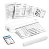 Portable Mini Thermal Printer - A4 Size, Mobile Phone Compatible
