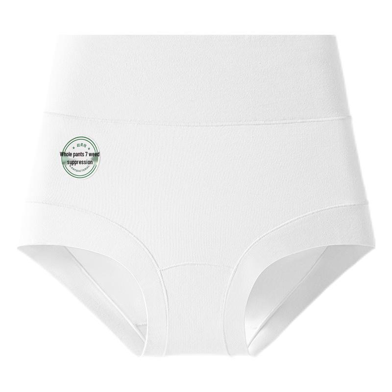 

Женские большие размеры, трусы-шорты с высокой посадкой, утягивающие бедра, с плоскими штанинами, защитные, с антибактериальным чистым хлопком и удлиненной ластовицей XXL [135-155 lbs]