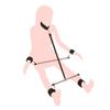 Barre Spargi-Gambe Sex Toys Per Giochi Adulti Braccialetti Cavigliere Manette Supporto Set Bondage Per Coppie Prodotti Macchine Erotiche