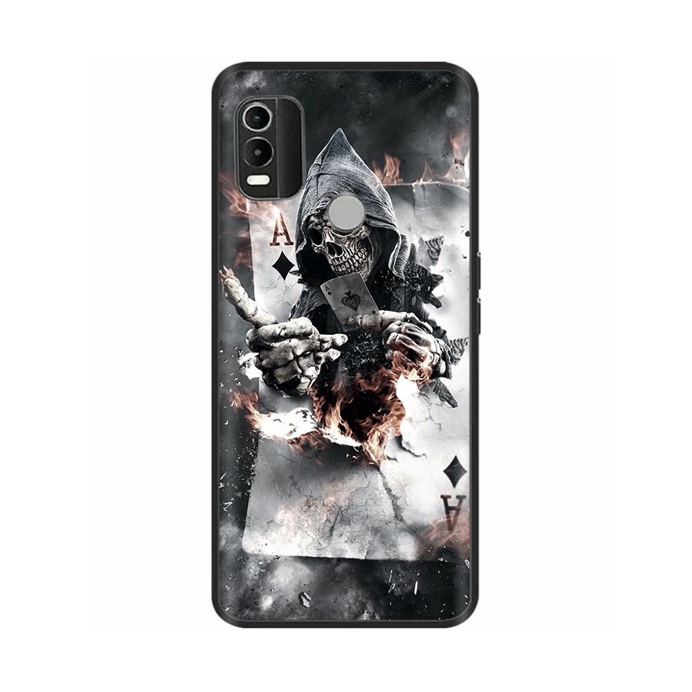 For Nokia C21 Plus Case Soft Silicone TPU Cover For Nokia C21 Fundas Capa For Nokia C21 Plus Phone Case Black Bumper Coque Shell