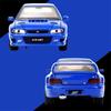1/32 Subaru Impreza WRX STI Alloy Sports Car Model Diecasts Metal Racing Car Vehicles Model Sound Light Simulation Kids Toy Gift