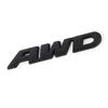 3D Metal AWD Letters Rear Trunk Fender Emblem Badge Sticker Decals For Honda CRV HRV Highlander Car Styling Accessories GI7