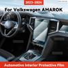 TPU Für Volkswagen AMAROK 2024 Transparente Schutz-TPU-Folie Auto-Innenraum Zentralsteuerung Navigation Bedienfeld Zubehör