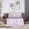 Ghost Reading Blanket Quality Warm Soft 2025 New Halloween Throw Blanket Winter Kids Couch Bed Print Bedspread