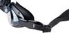 HAMIZON Swimming Goggles with Prescription 3 Nose Nose and Case Included Lenses, Anti-Fog, Sizes, Strap, Clip, Earplugs, (-1.5)