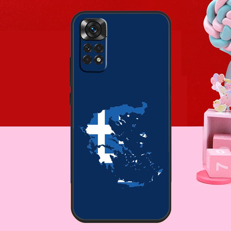 Greece Greek National Flag Case For Xiaomi Redmi Note 11 10 12 13 14 15 Pro Plus Redmi 15 C 14C 10C 12C 13C Soft Cover