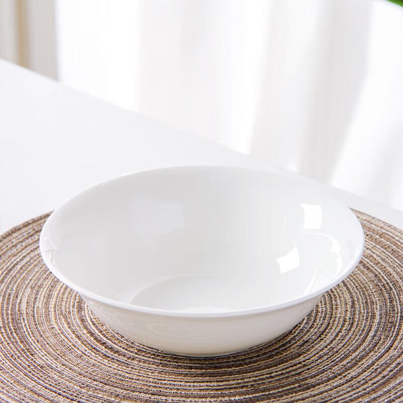 White Bone China Douli Bowl