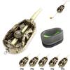 2/5Pcs 20G/30G/40G/50G/60G Method Feeder Fishing Inline Feeder Carp Fishing Feeder Device Kit Feeder Carp Fishing Hair Rigs