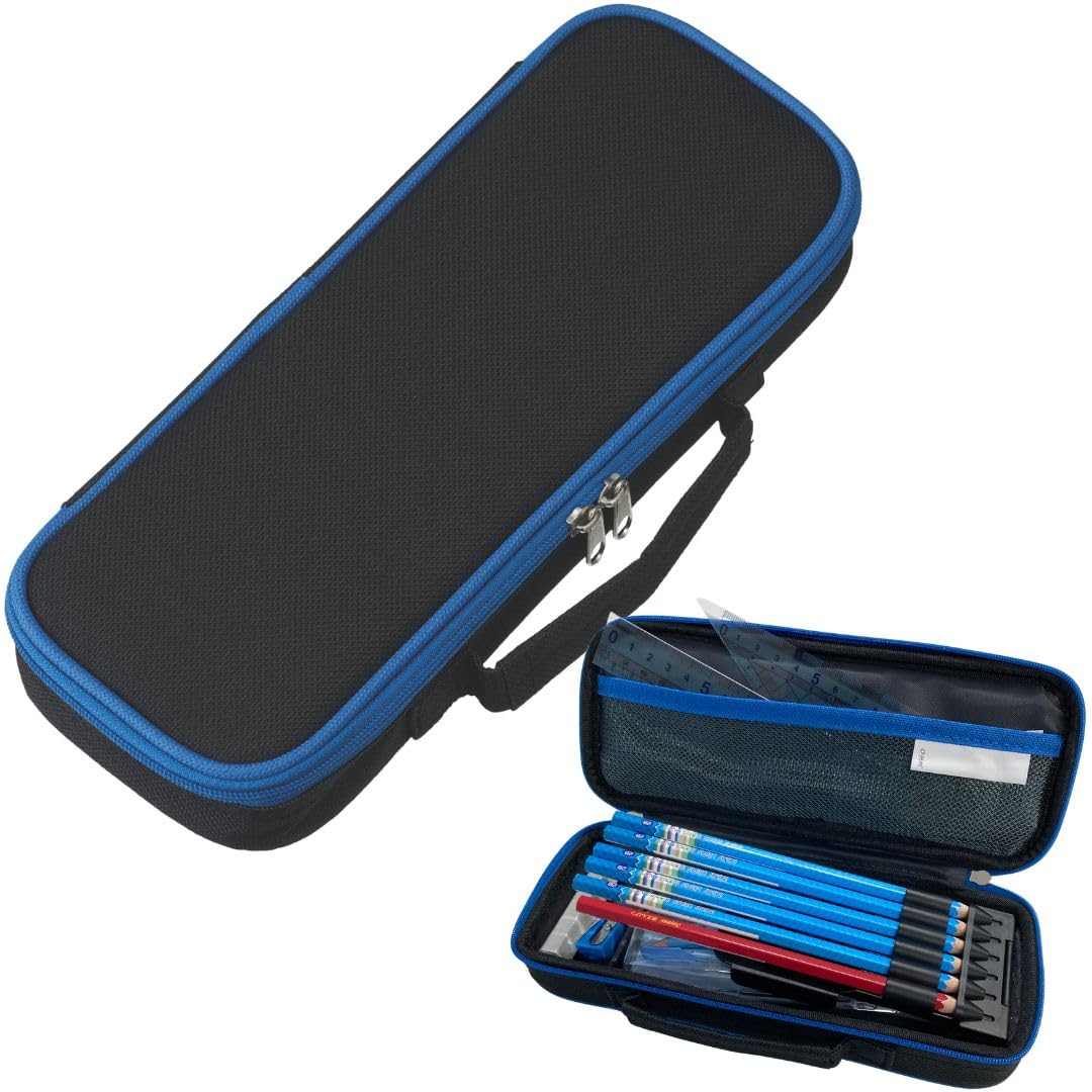 

Raymay Fujii Pen Large with Black FSB133B Case, Capacity, Topliner, Pocket, чёрный