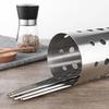 Stainless Steel Chopstick Holder with Drain