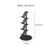 Adjustable Controller Storage Rack 3/4 Layers Gaming Headset Hanger Desktop Organizer with Non-slip Gasket And Stable Base