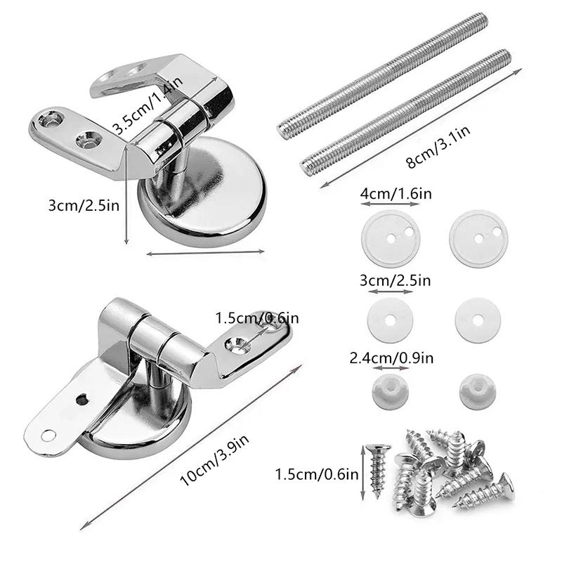 Toilet Seat Hinge Accessories Toilet Bolt Kits
