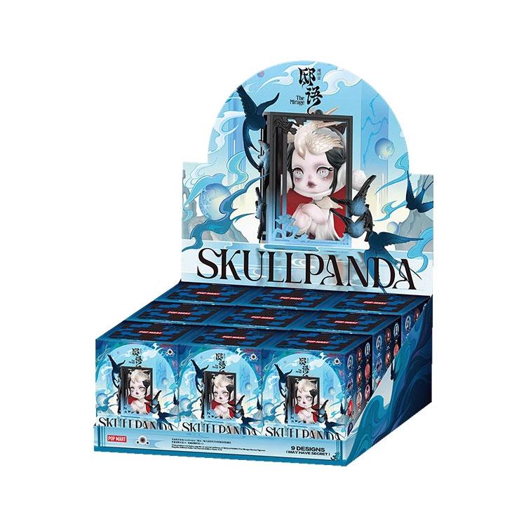 New POP MART POP MART Skullpanda The Mirage Series Figure Sealed Case 9 Blind Box PPMT-2503-0045