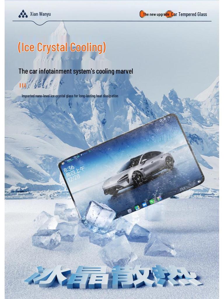 Changan Deepal S07 Console Screen Protector: Tempered Film for Interior Modification