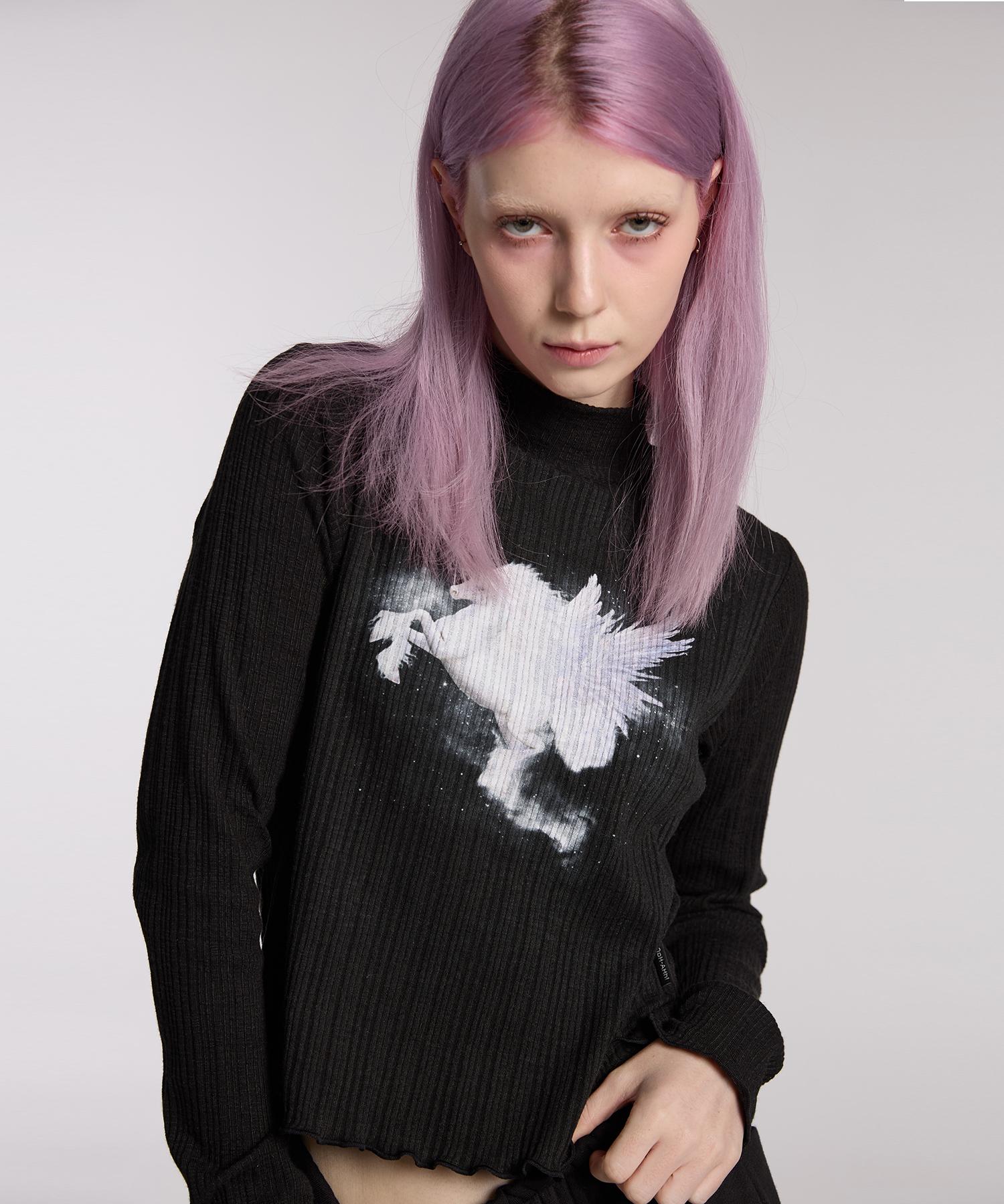 Uah Unicorn T-Shirt (Black) Free