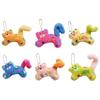 Multipurpose Lovely Cartoon Cats Sturdy Plush Keychain Charm Pendnat Fashion Statement for Keys or Phones Decoration