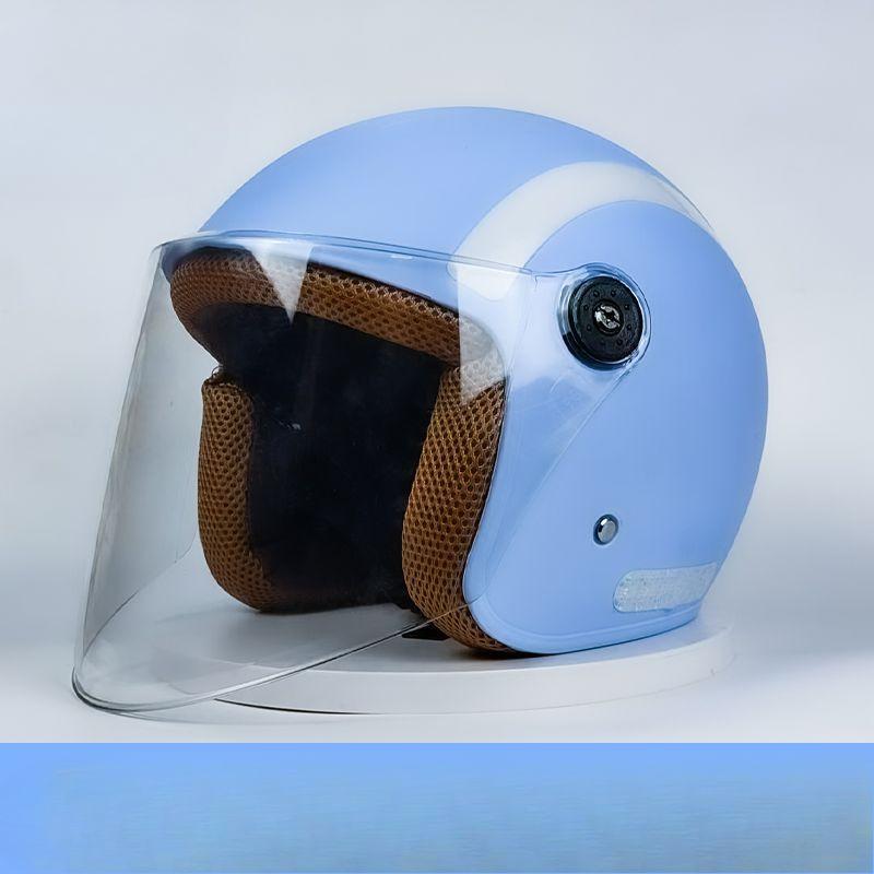 New National Standard Electric Vehicle Helmet for Men and Women All Seasons Universal Helmet for Winter Riding On Hat Winter Helmet