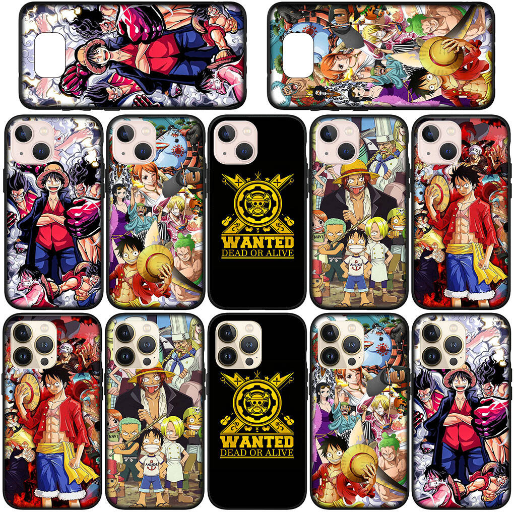 Phone Case for iPhone 17 15 16 Plus X Redmi Note 14 12 11 13 Pro Max Huawei P30 P20 Lite Y9 OPPO A60 A40 A80 A18 A16 A54 Poster One Piece Luffy Cover