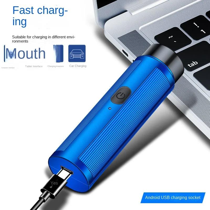 Portable Mini Electric Shaver For Men Electric Razor Beard Knife USB Charging Men's Shavers Face Body Razor Shaving Machine