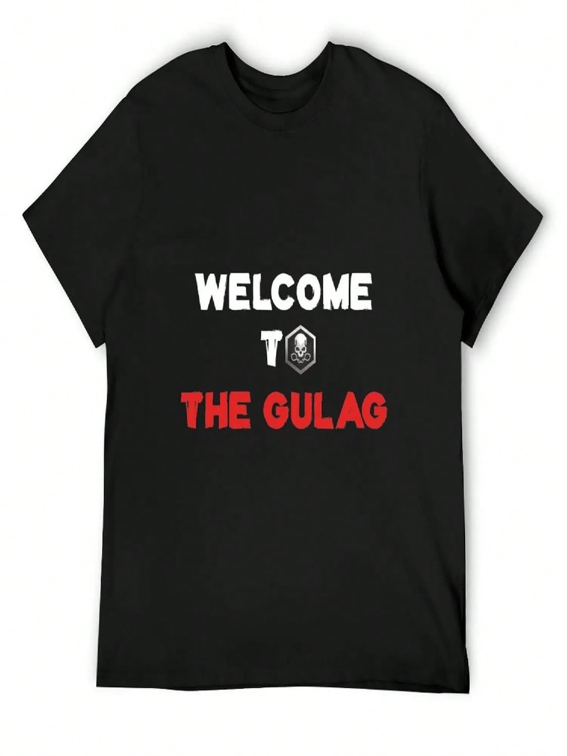 Welcome To The Gulag T-Shirt Funny T-Shirt Topping Anime Shirt Blouse unisexs Designer T Shirt S разноцветный