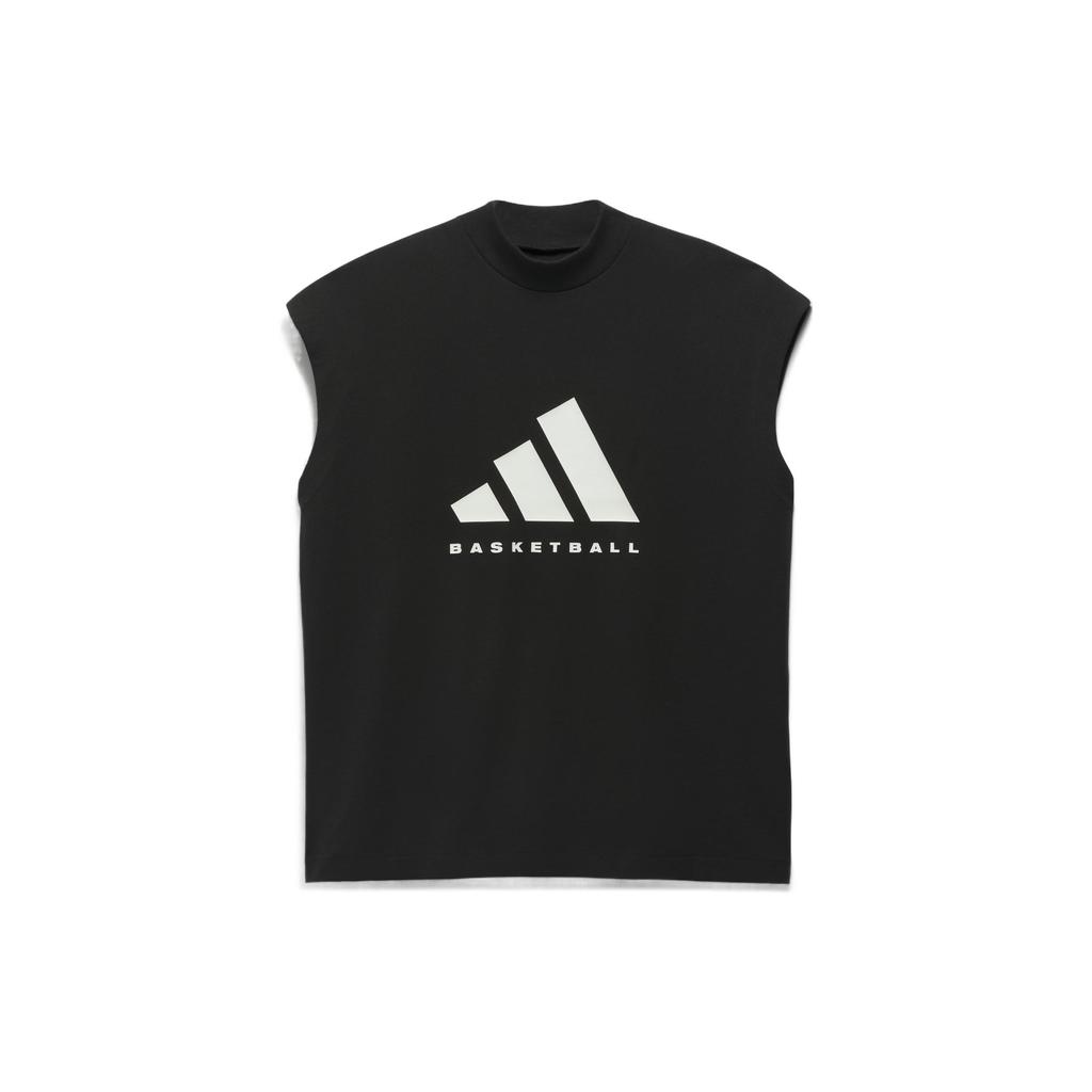 Adidas Originals Trefoil Basketball: Chapter 02 Sleeveless Retro Sports Tank Top Unisex Tops Pure IK0003