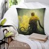 Cthulhu Monster Fantasy Ar Quadratische Kissenhülle Kissenbezug Kissenhülle Überwurf-Kissenbezug für Zuhause Sofa Wohnzimmer