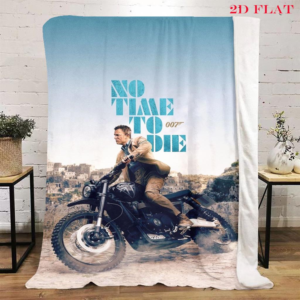 007: Skyfall - Classic Spy Thriller Blanket Soft and Comfortable Suitable for All Seasons Nap Blanket Office Rest Blanket Air Conditioning Blanket