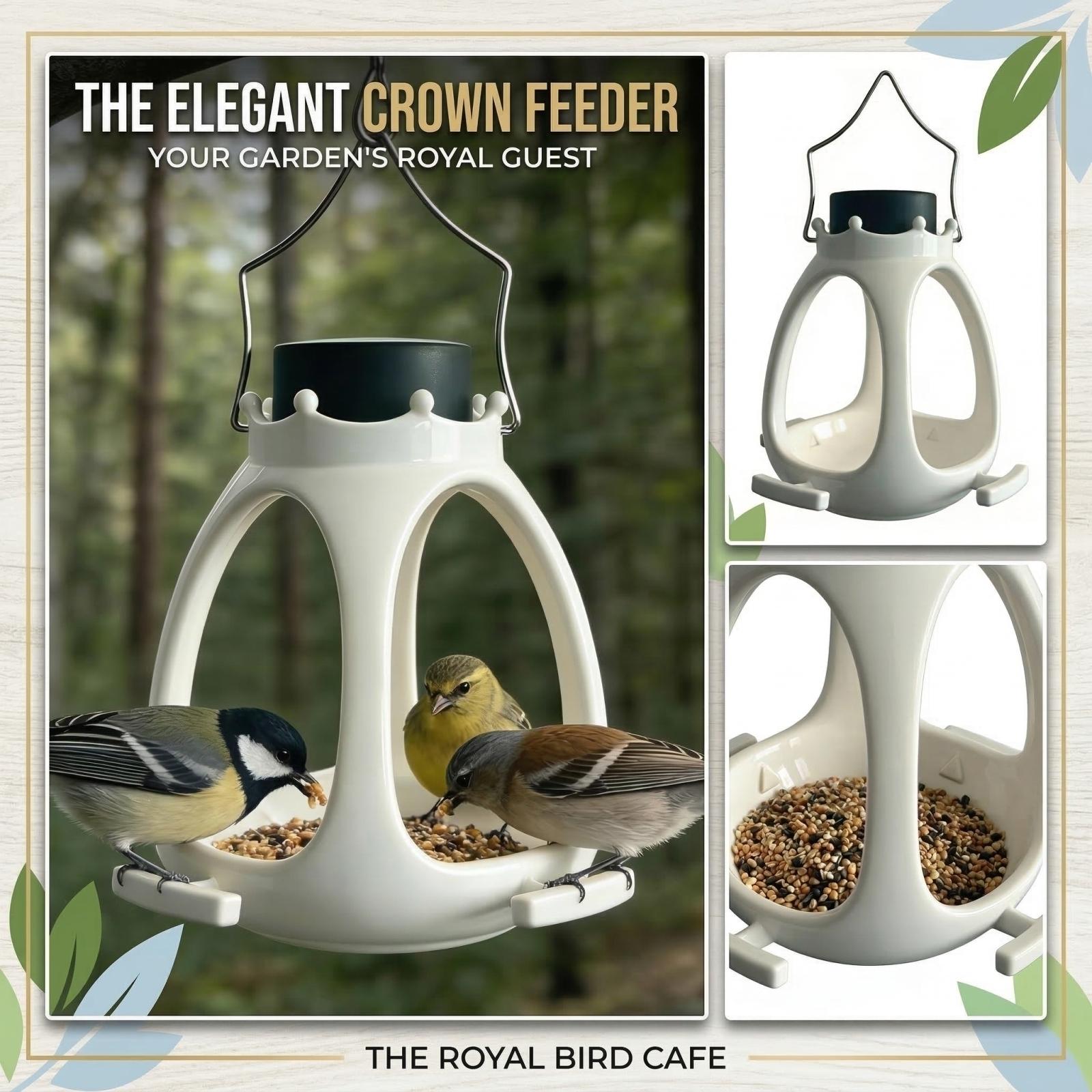 

Bird Feeder Outdoor Hanging Bird Feeding Station One Size