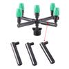 Garden Irrigation Misting System Watering Atomizing Sprayer 5-Way Wide Range Atomization Fogger Nozzle Cooling Humidify Supplies