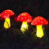 Solar Mushroom String Lights: Outdoor Garden Decorative LED for Christmas & Holidays