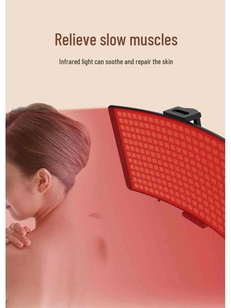 LED Infrared Light Therapy Lamp for Full-Body Skin Care and Whitening