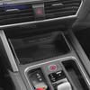 For Seat Leon MK4 Cupra Leon Cupra Formentor 2020-2025 2025 2025 Soft Carbon Fiber Sticker LHD RHD Car Wireless Charging Frame